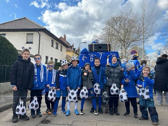 DJK Feudenheim beim Fastnachtsumzug 2026