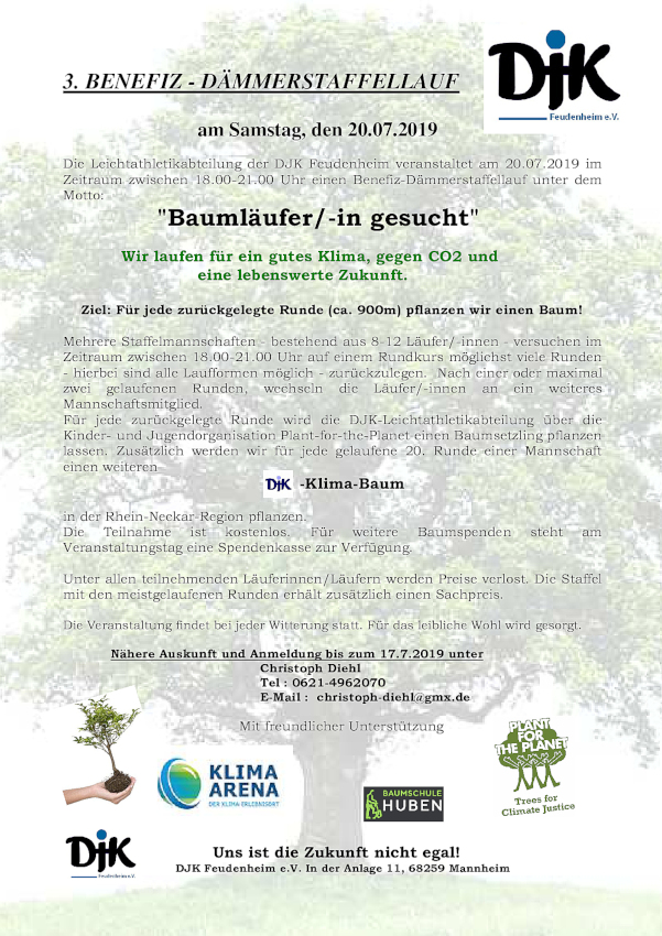 3. Benefiz - Dämmerstaffellauf